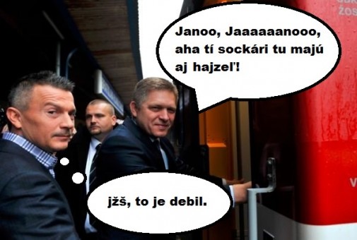 Hajzel vo vlaku